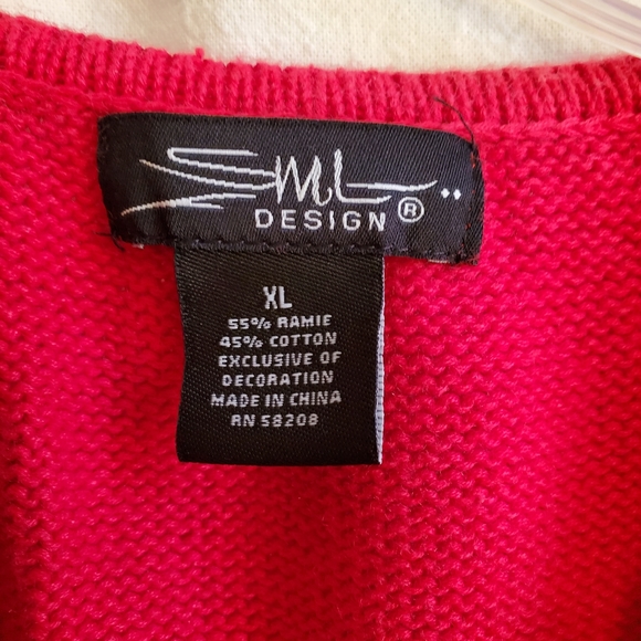 VTG Snowman Stocking UGLY CHRISTMAS SWEATER VEST - Picture 5 of 15